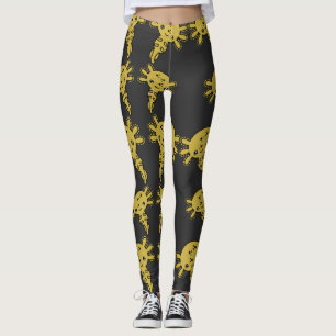 Legging Salamander Axototl exótico