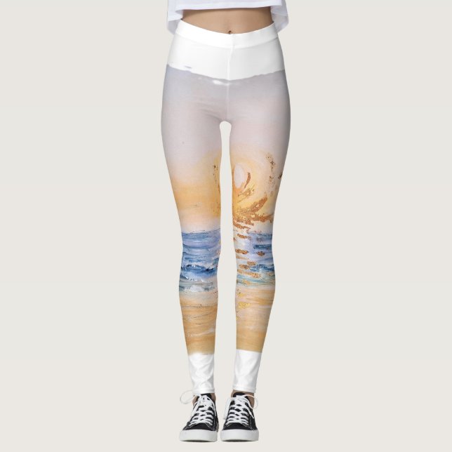 Legging Salém do Sol - Mola d'água (Frente)