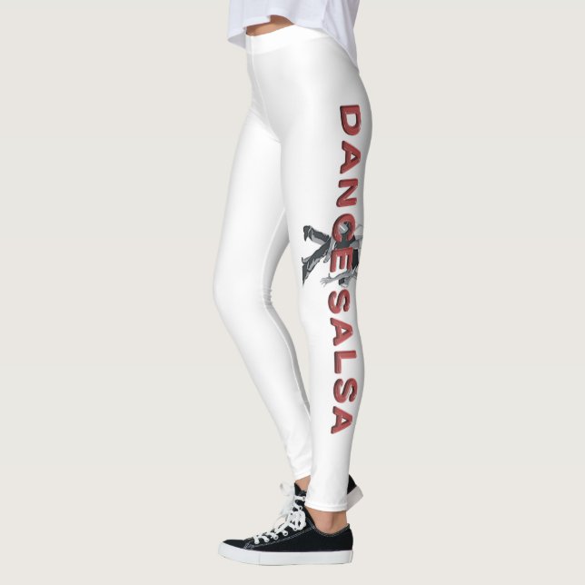 Legging Salsa SUPERIOR da dança (Esquerda)
