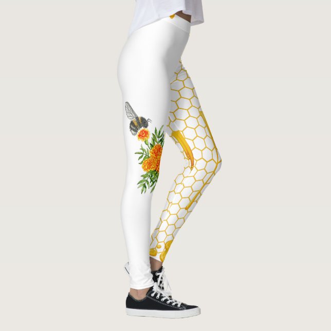 Legging Salve As Abelhas, Honeycomb (Direita)