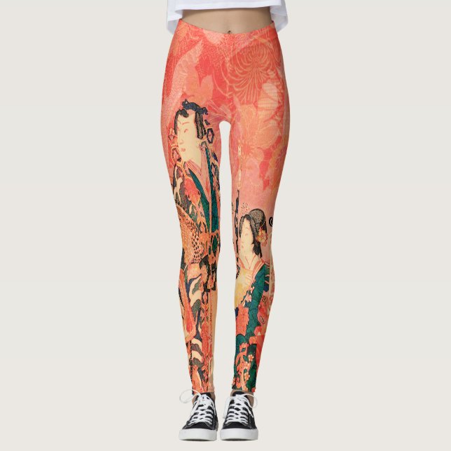 Legging Samurai no quimono (Frente)