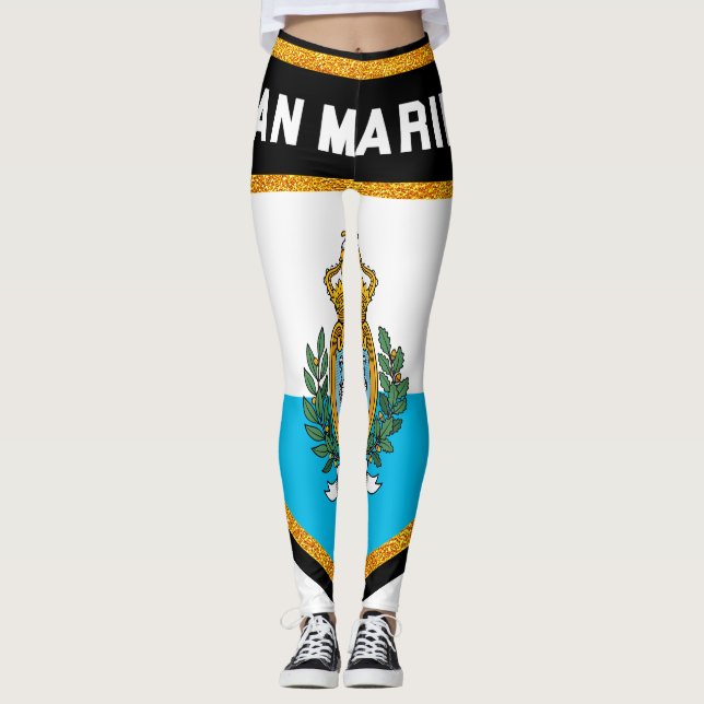 Legging San Marino Flag (Frente)
