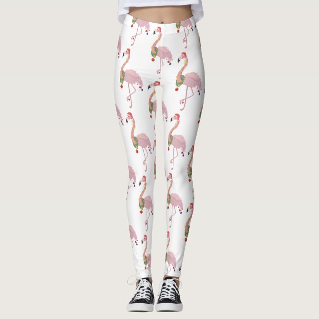 Legging santa claus flamingo (Frente)