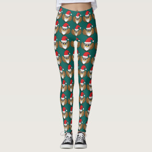 Legging Santa Claus Owl