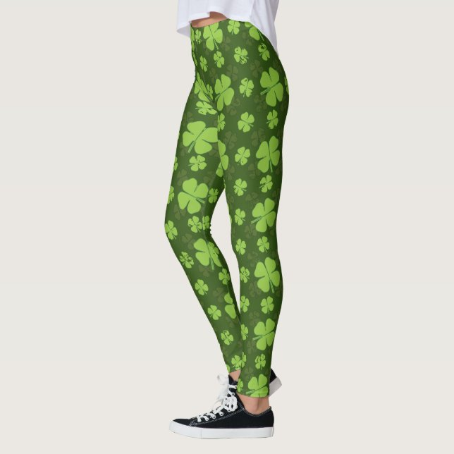 LEGGING SANTA PATRICK QUATRO FOLHAS (Esquerda)
