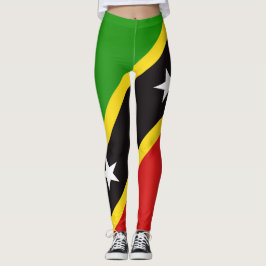 Legging Santo Legal, Kitts E Nevis, Bandeira De Moda