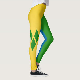 Legging Santo Legal Vincent E A Moda De Bandeira De Granad