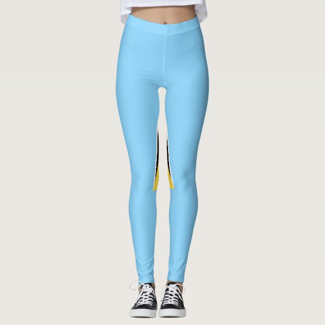 Legging Santo Lucia Flag Emblem (Frente)