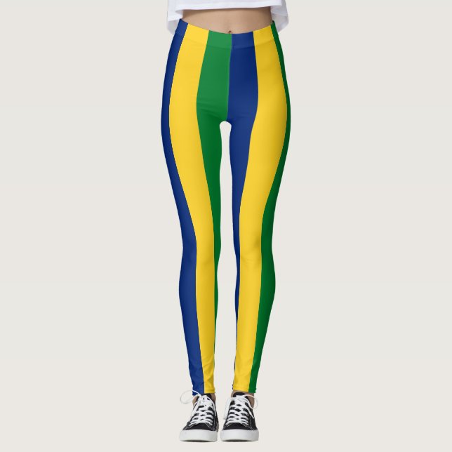 Legging Santo Vincent e Bandeira Nacional das Granadinas (Frente)