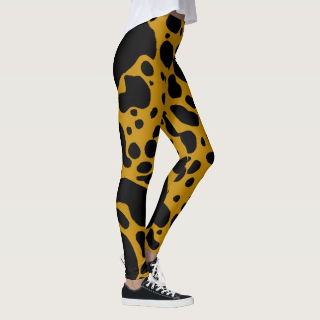 Legging Sapo de Dart Venenoso Amarelo (Direita)