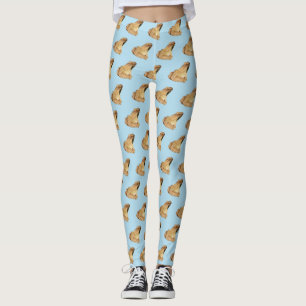 Legging Sapo de madeira Aquarela