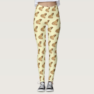 Legging Sapo de madeira Aquarela