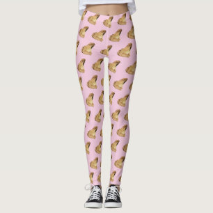 Legging Sapo de madeira Aquarela