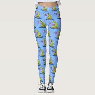 Legging Sapo engraçado e desenho animado