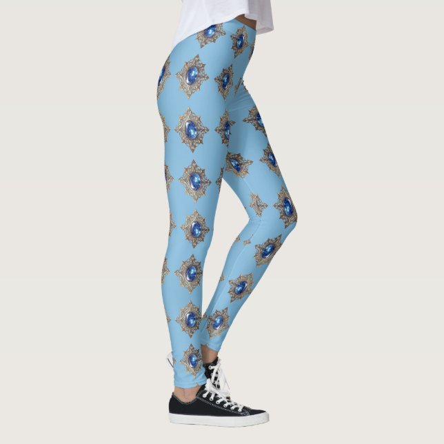 Legging Sapphire – The Stone of Truth and Wisdom´8 (Direita)