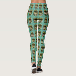 Legging Sardinhas no verde