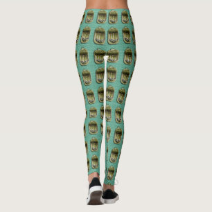 Legging Sardinhas no verde
