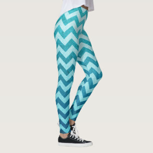 Legging Sarja de Nimes Chevron por Shirley Taylor