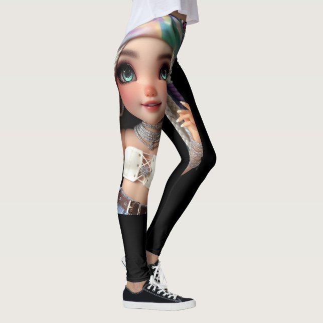 Legging Sassy CHIBI DOLL Matching  (Direita)