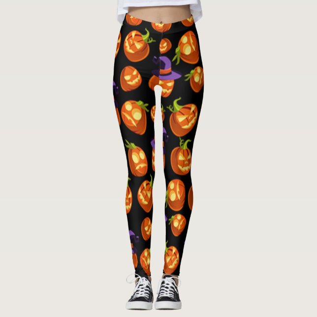 Legging Scareen Halloween Pumpkins (Frente)