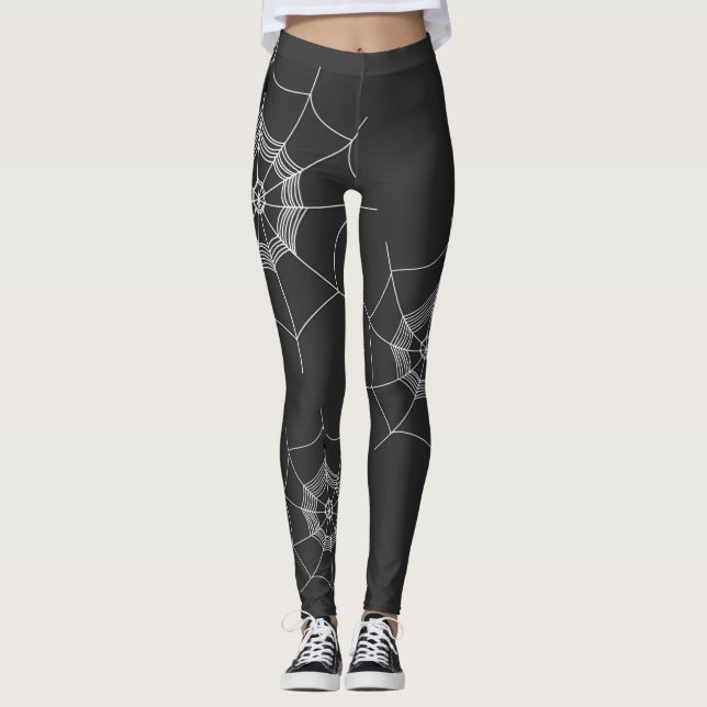 Legging Scary de aranha assustadora do Halloween (Frente)