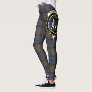 Legging Scotstee Clã Fletcher de Dunans Crista Tartan Mulh