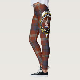 Legging Scotstee Clan Ainslie Antiga Crest Tartan Women