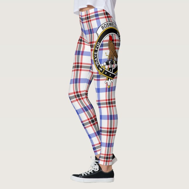 Legging Scotstee Clan Boswell Modern Crest Tartan Women (Esquerda)
