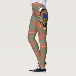 Legging Scotstee Clan Bruce Antigo Crest Tartan Women