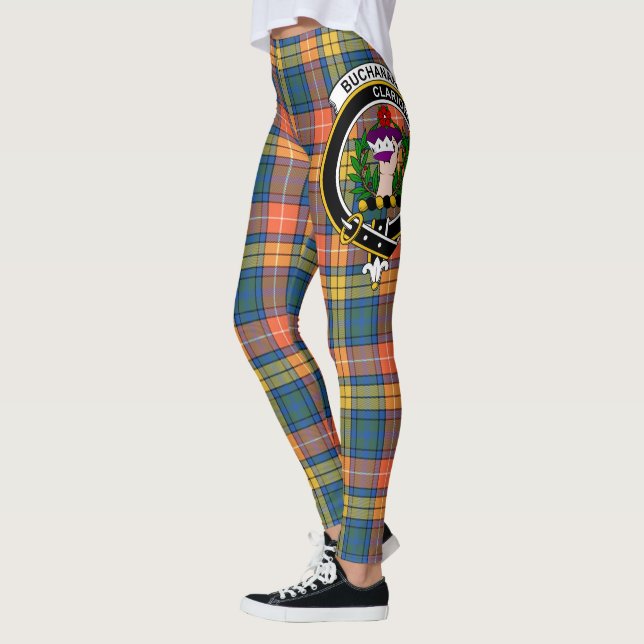 Legging Scotstee Clan Buchanan Ancião Crest Tartan Women (Esquerda)