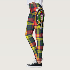 Legging Scotstee Clan Buchanan Modern Crest Tartan Women