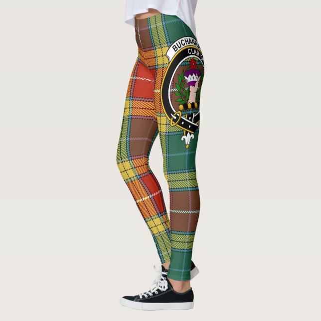 Legging Scotstee Clan Buchanan Old Set Crest Tartan Women (Esquerda)