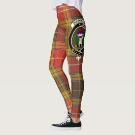 Legging Scotstee Clan Buchanan Old Set Weathered Crest Tar
