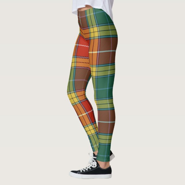 Legging Scotstee Clan Buchanan Old Sett Tartan Women Leggi (Esquerda)