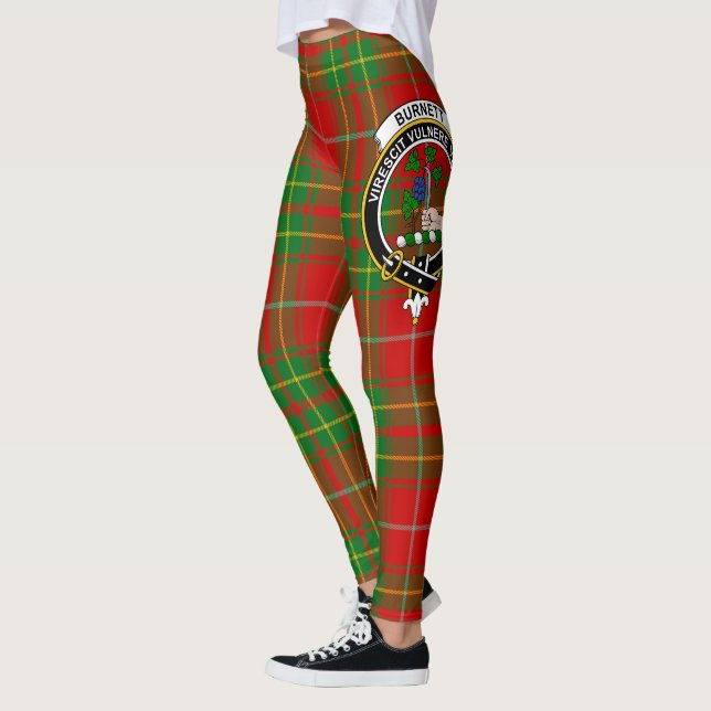 Legging Scotstee Clan Burnett Antiga Crest Tartan Women (Esquerda)