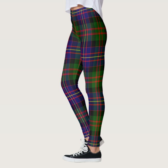 Legging Scotstee Clan Cameron Da Erracht Modern Tartan Wom (Esquerda)