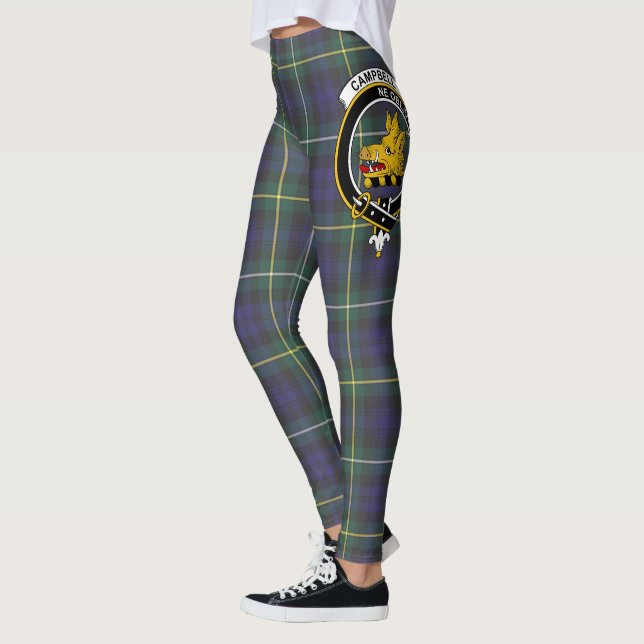 Legging Scotstee Clan Campbell Argyll Modern Crest Tartan (Esquerda)