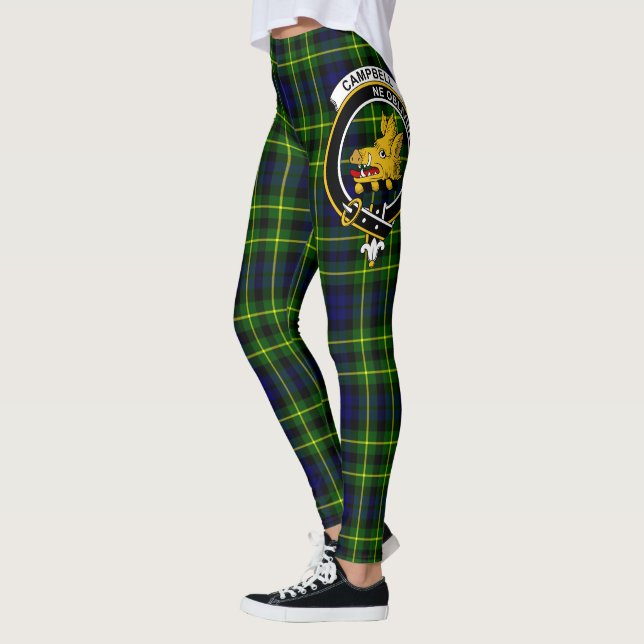 Legging Scotstee Clan Campbell Da Breadalbane Modern Crest (Esquerda)