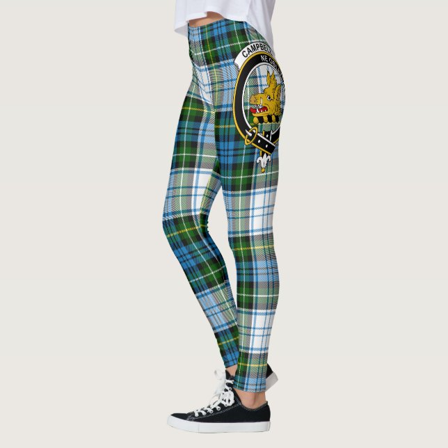 Legging Scotstee Clan Campbell Dress Crest Tartan Women (Esquerda)