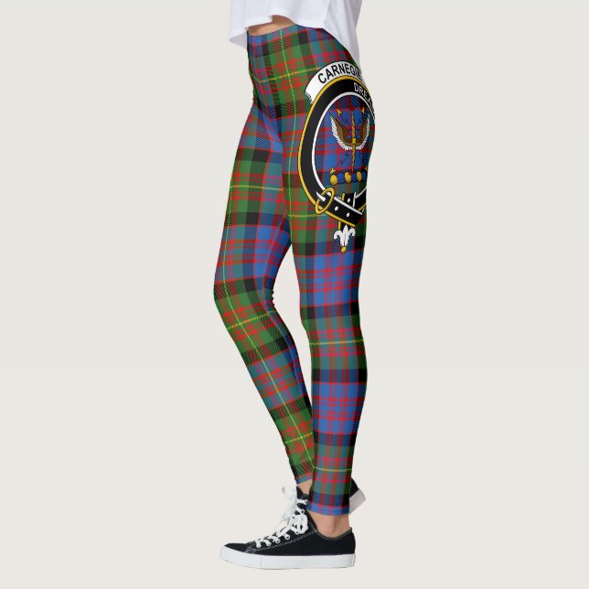 Legging Scotstee Clan Carnegie Ancional Crest Tartan Women (Esquerda)