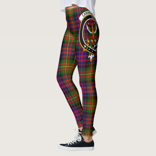 Legging Scotstee Clan Carnegie Modern Crest Tartan Women (Esquerda)