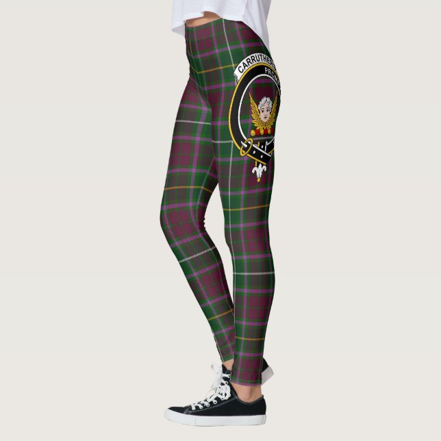 Legging Scotstee Clan Carruthers Crest Tartan Women (Esquerda)