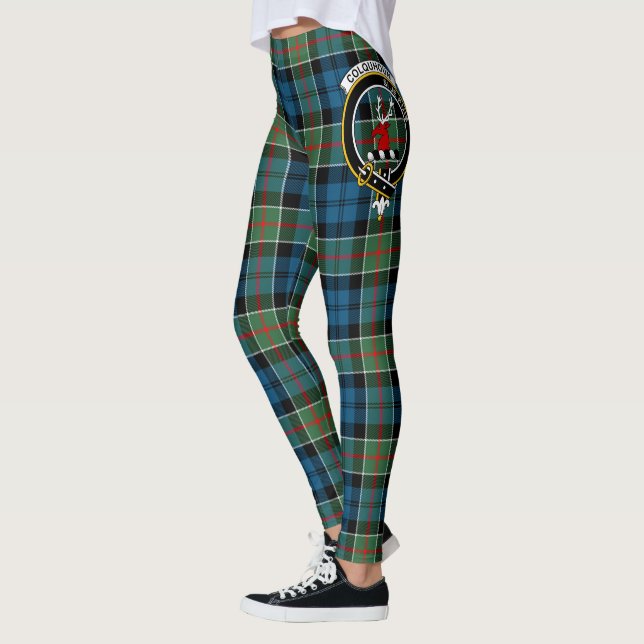 Legging Scotstee Clan Colquhoun Ancião Crest Tartan Women (Esquerda)
