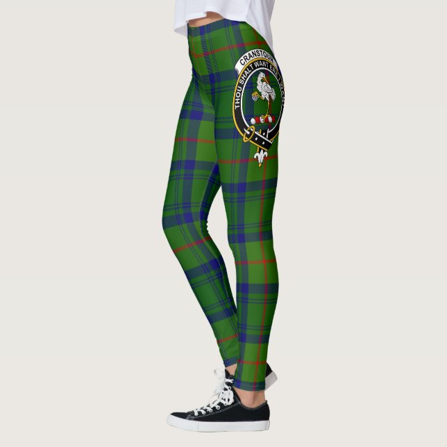 Legging Scotstee Clan Cranstoun Hunting Crest Tartan Women (Esquerda)