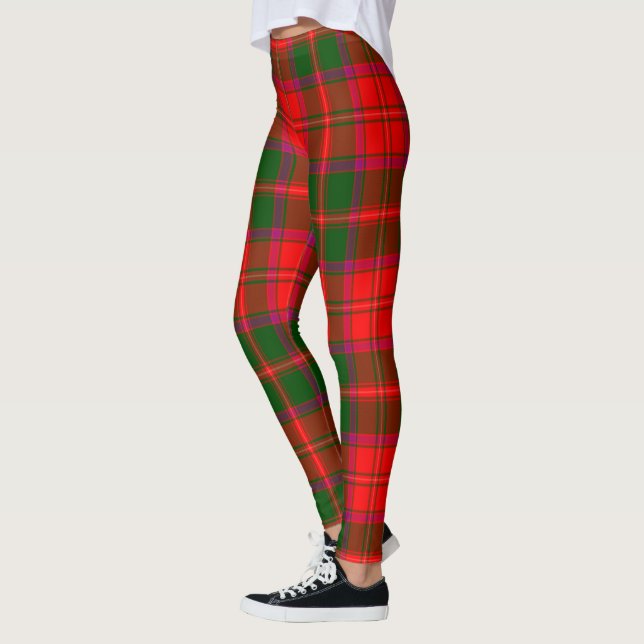 Legging Scotstee Clan Crief Distrito de Tartan Women Leggi (Esquerda)