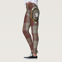 Legging Scotstee Clan Cunningham Burgundy Dancers Crest