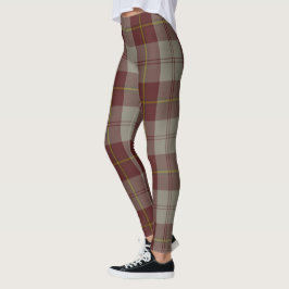 Legging Scotstee Clan Cunningham Burgundy Dancers Tartan W