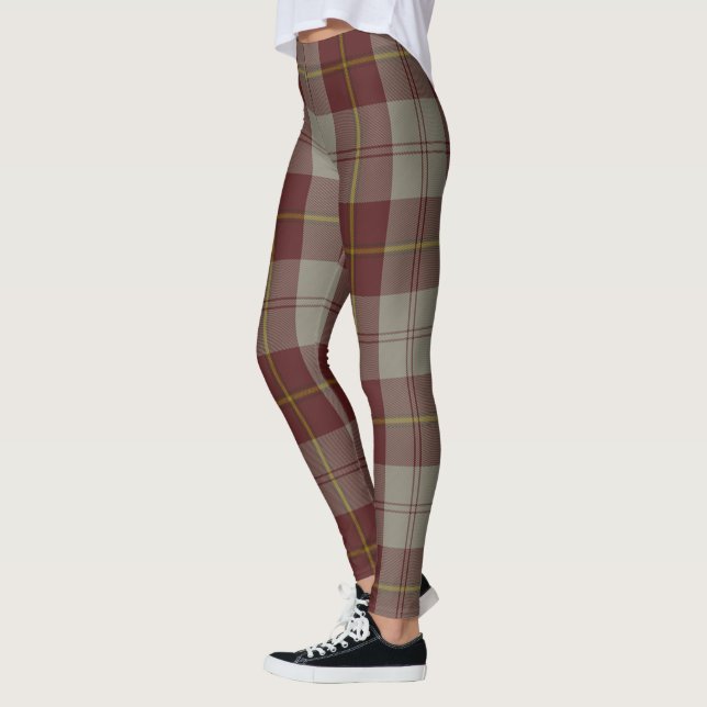 Legging Scotstee Clan Cunningham Burgundy Dancers Tartan W (Esquerda)