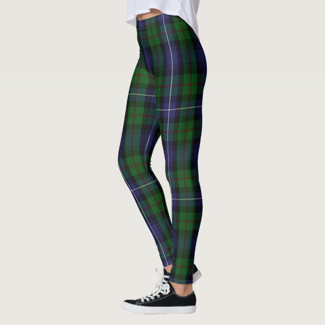 Legging Scotstee Clan Donnachaidh Robertson Green Tartan W (Esquerda)