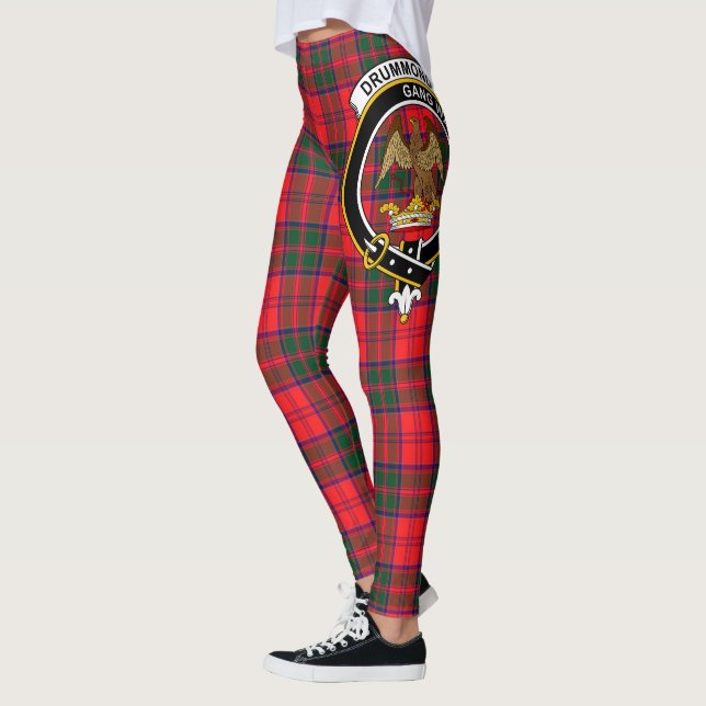 Legging Scotstee Clan Drummond Modern Crest Tartan Women (Esquerda)